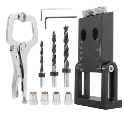Woodworking Perforation Locator Connection Tool