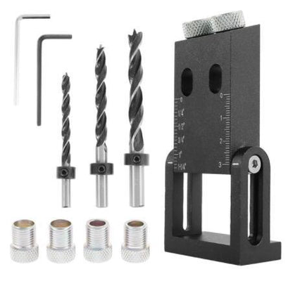 Woodworking Perforation Locator Connection Tool