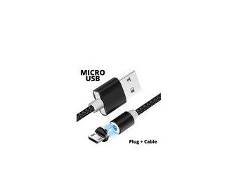 Magnetic USB Type C and Micro USB Fast Charging Cable