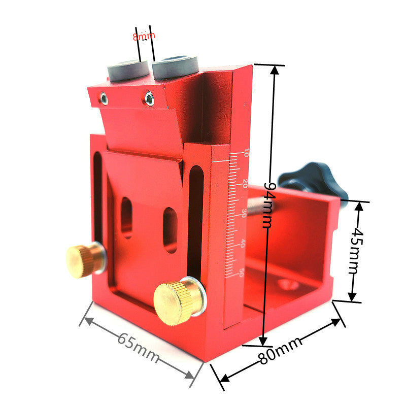 9mm Oblique Hole Punch Locator Woodworking Tool