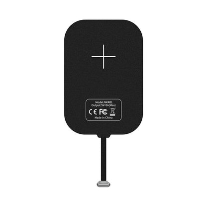 Wireless Charging Receiver Patch End, Fast Charging Stand, Foldable Portable Stand