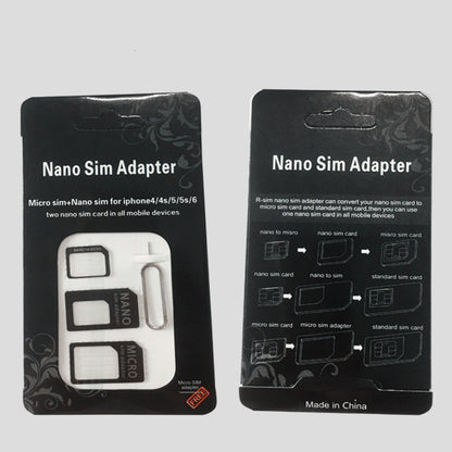 SIM Card Pin Recovery 4-in-1 Conversion Card