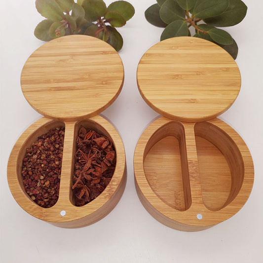 Bamboo Kitchen Seasoning Bottle Box