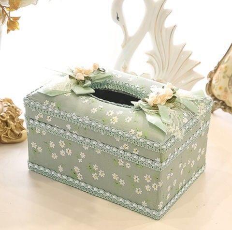 Jewelry Earrings Ring Storage Tissue Box