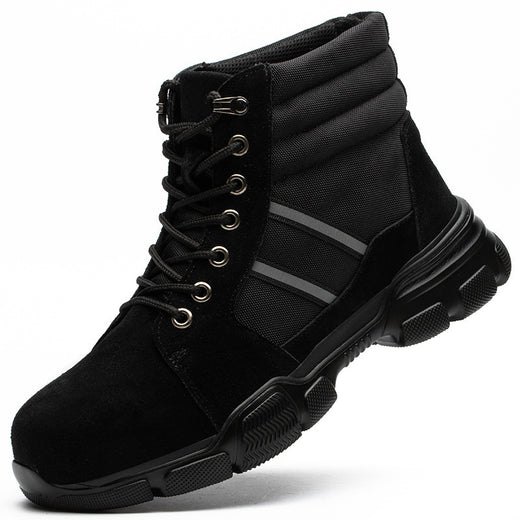 Oxford Cloth Anti-Smashing And Anti-Piercing High-Top Safety Shoes