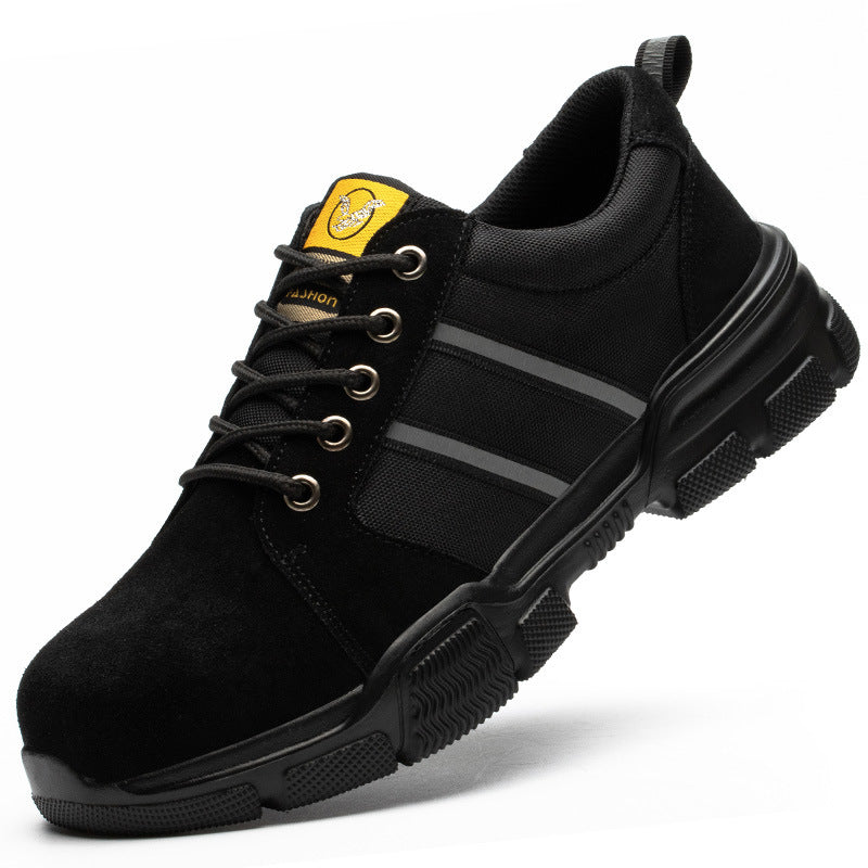 Oxford Cloth Anti-Smashing And Anti-Piercing High-Top Safety Shoes