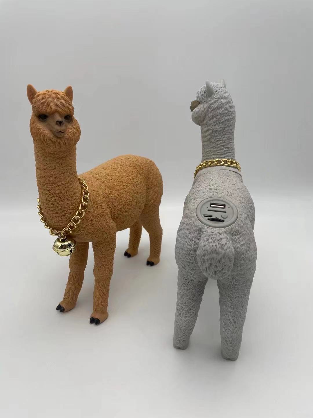 Portable Cartoon Alpaca Bluetooth Speaker