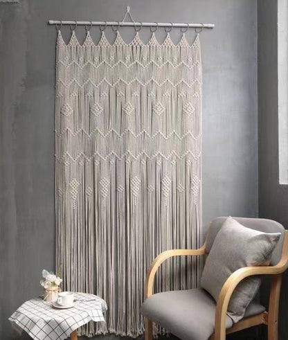 Bohemian Hoop Door Curtain