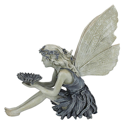 Fairy Sitting Garden Statue Resin Decor
