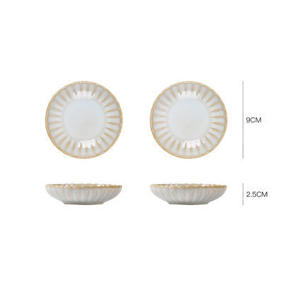 Nordic Ceramic Steak Plate Breakfast Tableware