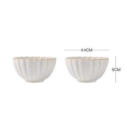 Nordic Ceramic Steak Plate Breakfast Tableware
