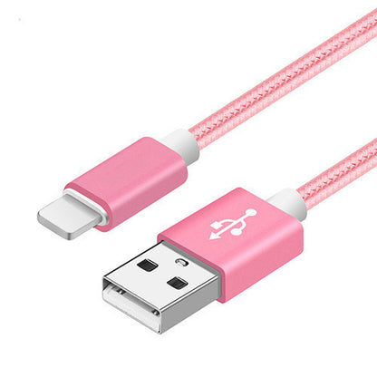 Nylon Braided V8 Charging Cable for Apple