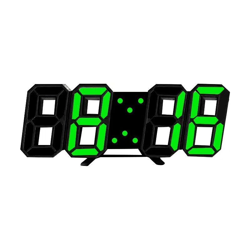 3D LED Digital Wall Clock