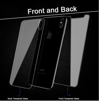 Tempered Glass Protector for iPhone 12 11 XS Max 7 8 6