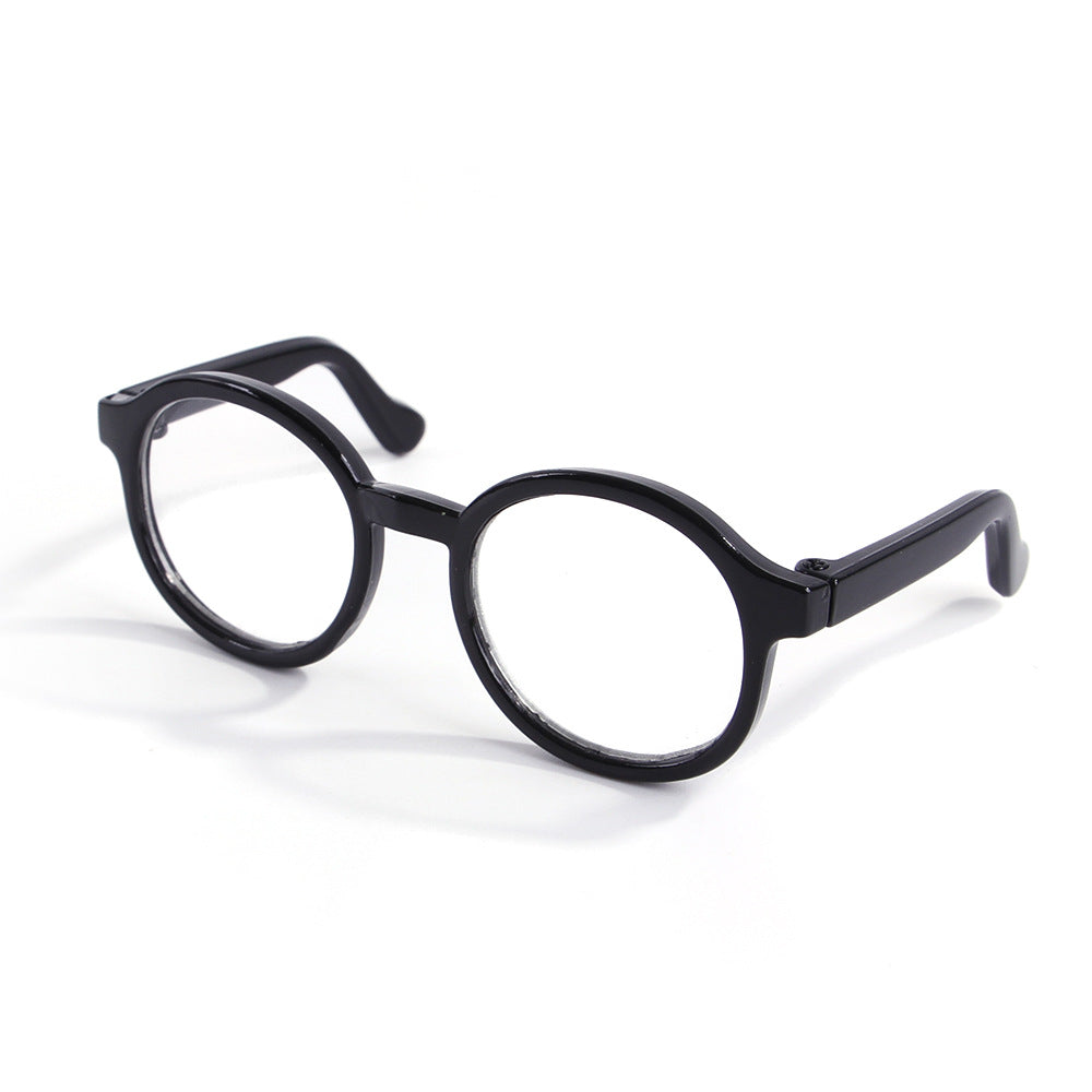 Plastic Transparent Cat Glasses