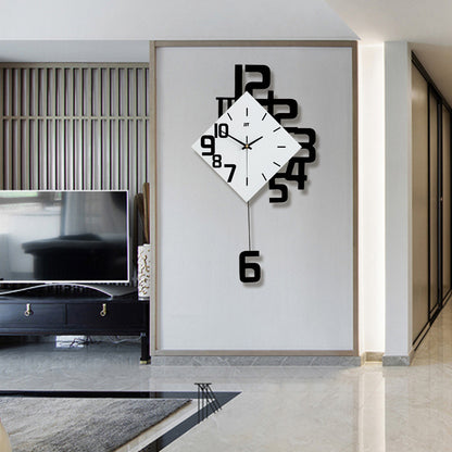 Personalized Digital Wooden Wall Clock