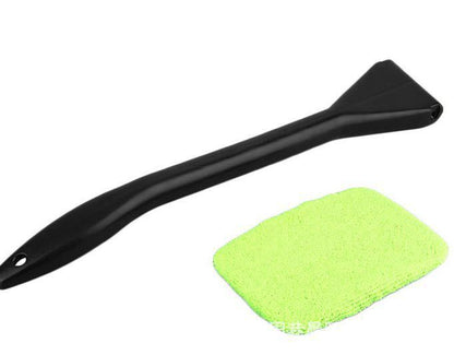 Car Window Cleaner Brush Kit Windshield Wiper Microfiber Wiper Cleaner Cleaning Brush Auto Cleaning Wash Tool With Long Handle