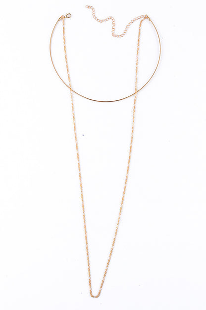 New Style Simple Metal Smooth  Collar