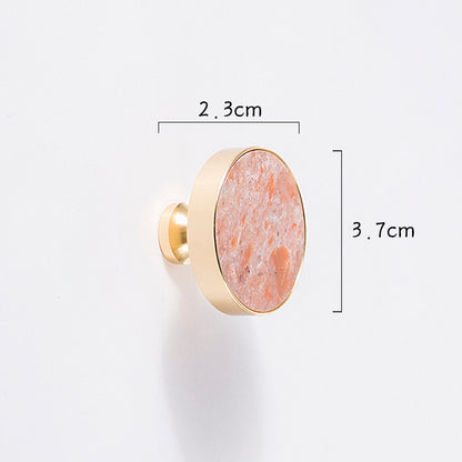 Nordic Marble Crystal Gold Brass Handle Light
