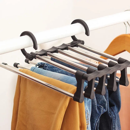Telescopic Folding Multifunctional Pants Hanger