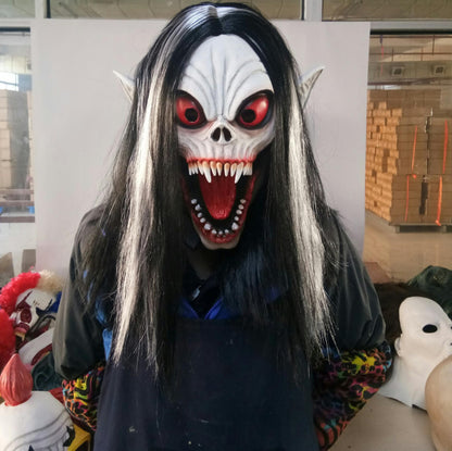 Vampire Morbias Scary Latex Mask Halloween