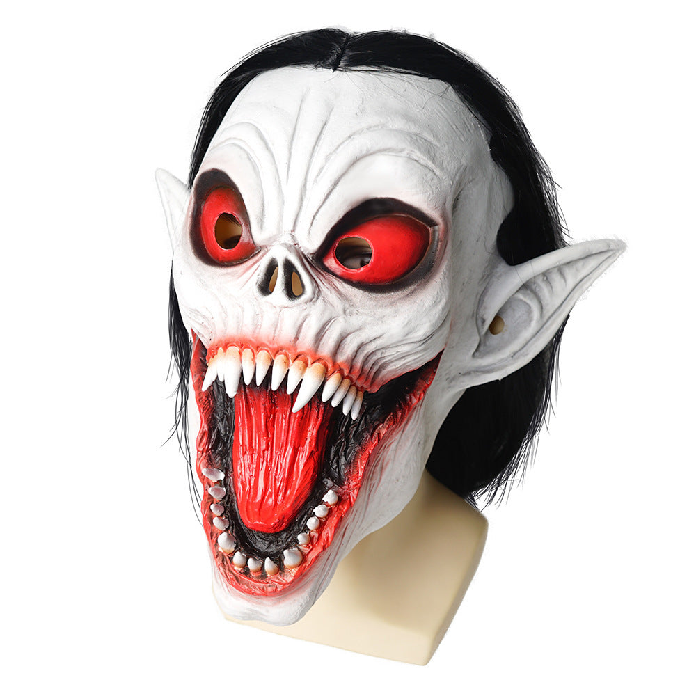 Vampire Morbias Scary Latex Mask Halloween