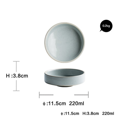 Household Dinner Plate Bowl and Plate Set