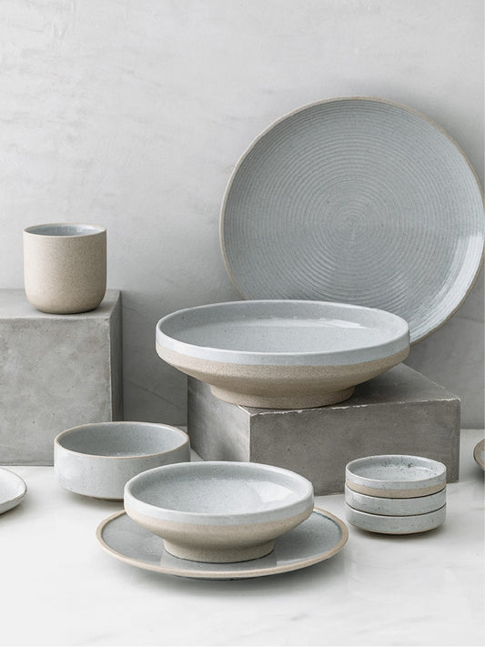Household Dinner Plate Bowl and Plate Set