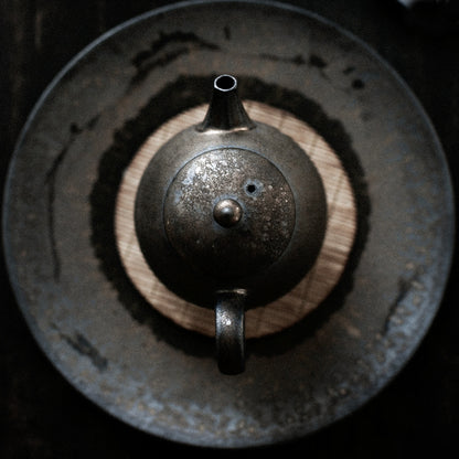 Ceramic High Mountain Tea Kettle Kung Fu Single Pot Set