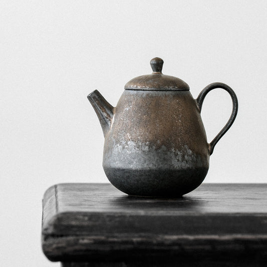 Ceramic High Mountain Tea Kettle Kung Fu Single Pot Set