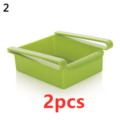 Stretchable Multifunction Refrigerator Storage Basket