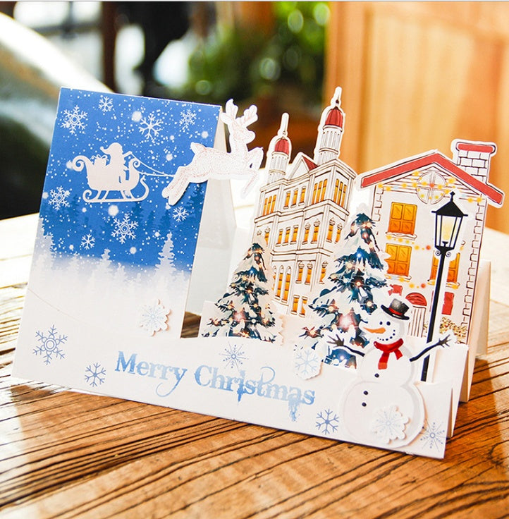 Wholesale 3D Christmas Greeting Card