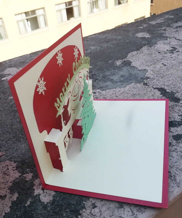 Wholesale 3D Christmas Greeting Card