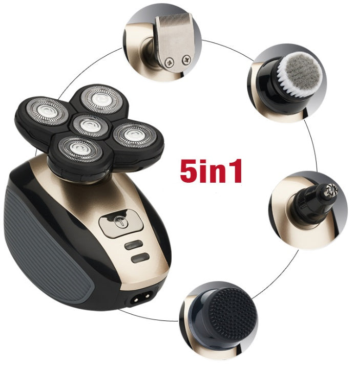 5 In 1 Electric Shaver Razor Beard Nose Trimmer