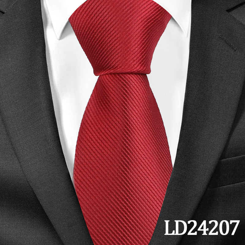 instripe Classic Polyester Tie Set, 6cm Necktie