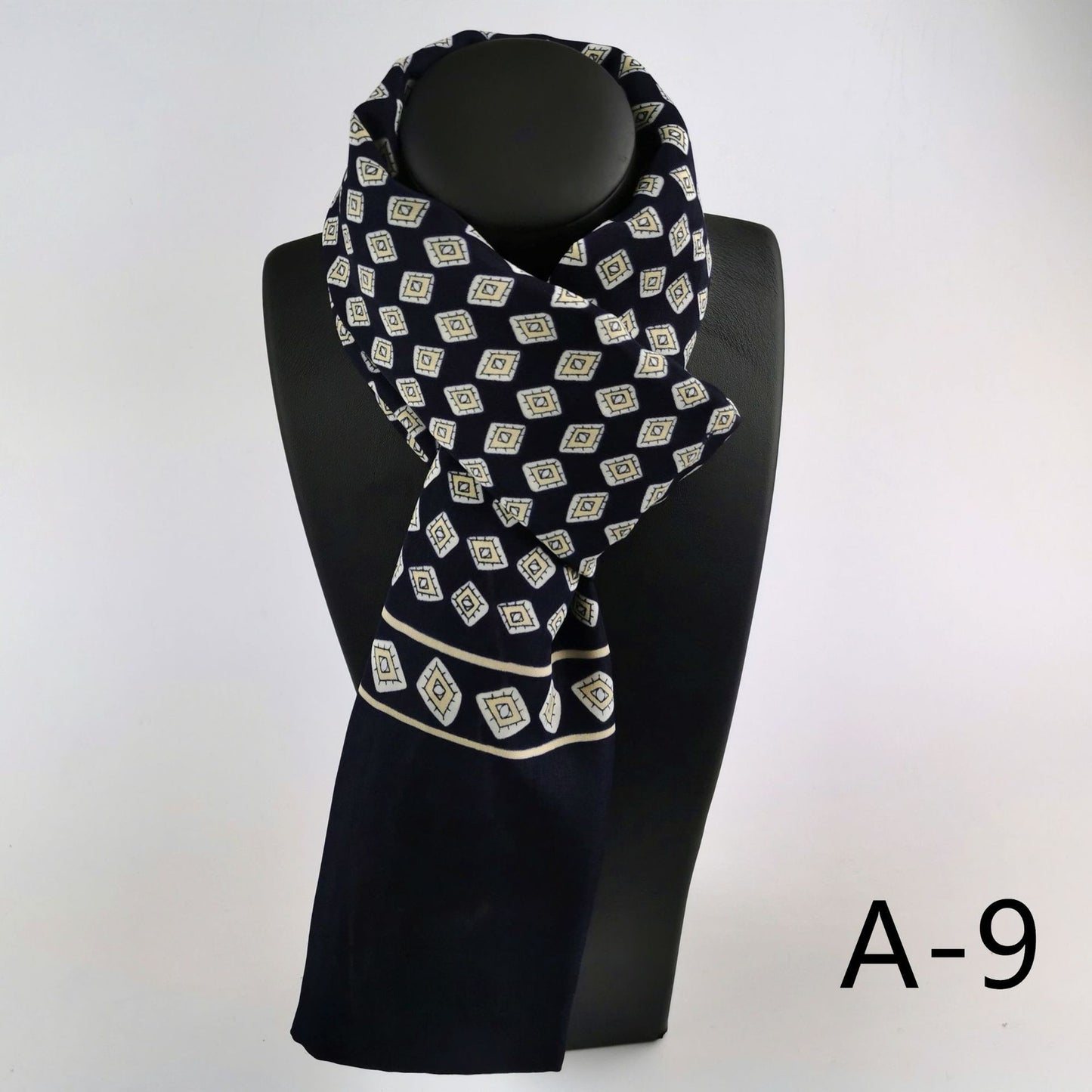 Men's Double Layer Cashmere Washed Warm Scarf