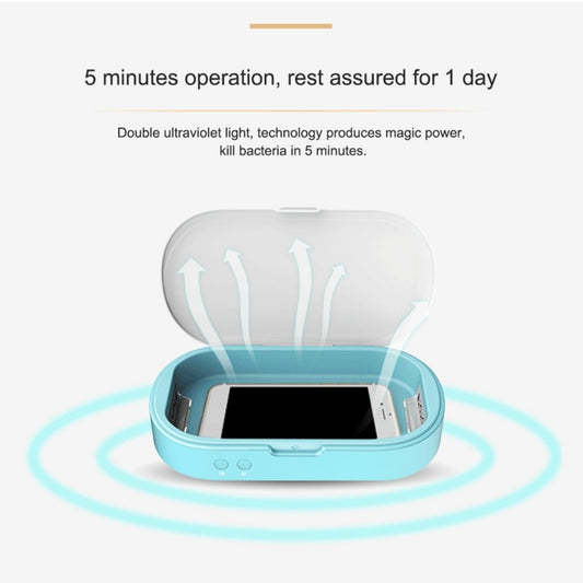 5V Double UV Phone Sterilizer Box Jewelry Cleaner Sanitizer