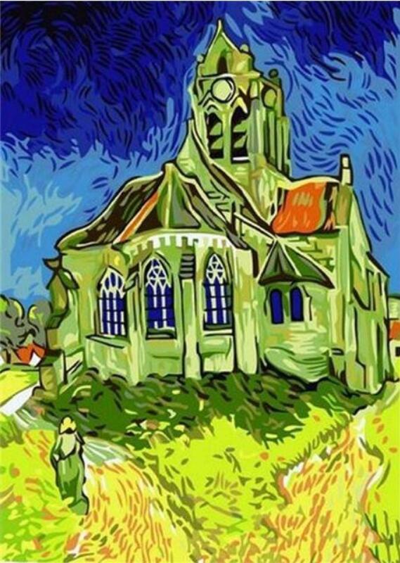 Best Pictures DIY Digital Oil Painting