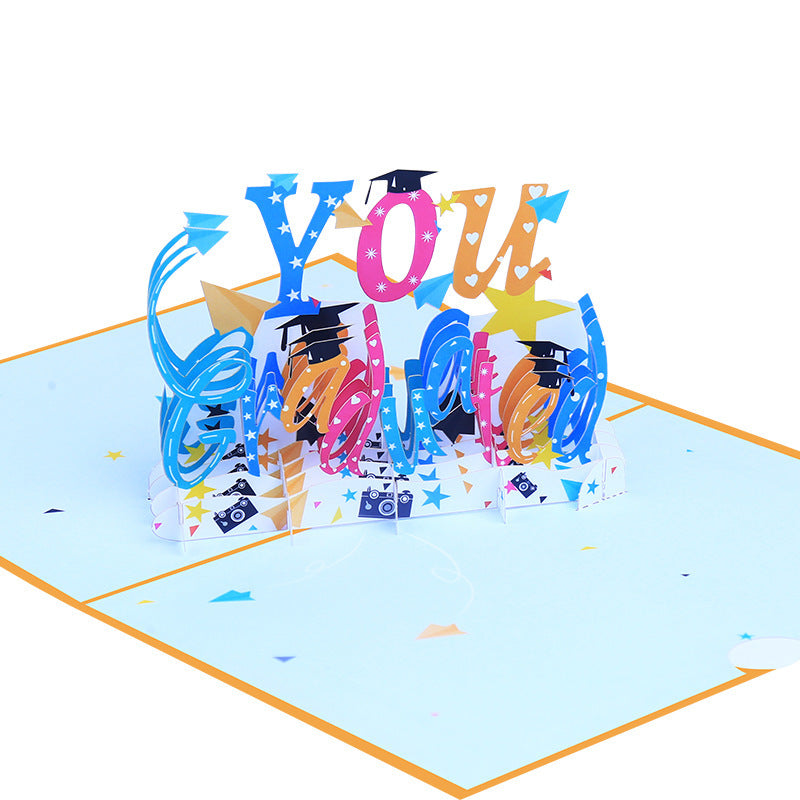 Pop-up Graduation Greeting Card