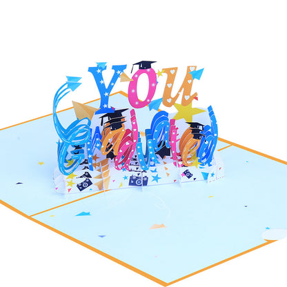 Pop-up Graduation Greeting Card
