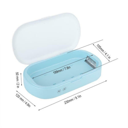 5V Double UV Phone Sterilizer Box Jewelry Cleaner Sanitizer
