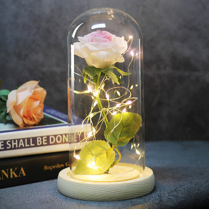 Enchanted Forever Rose LED Christmas Decor