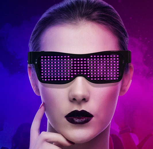 Multicolor Dynamic Flashing LED Party Glasses