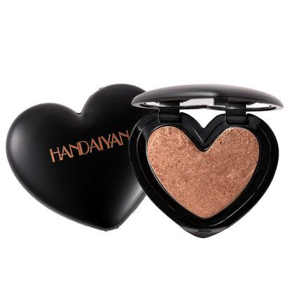 Gold Glow Palette: Face Contour & Highlighter with Shimmer Bronze Powder