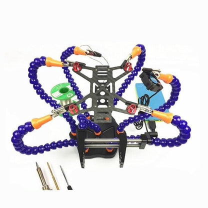 Six Jaw Aluminum Alloy Welding Station Tool