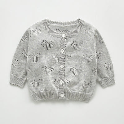 Baby hollow knit sweater