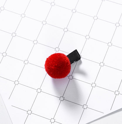 Korean Candy-Colored Hair Ball Hair Tie