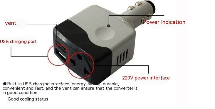 Car Power Transformer Charger