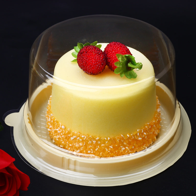 Transparent Round Cake Packaging Box