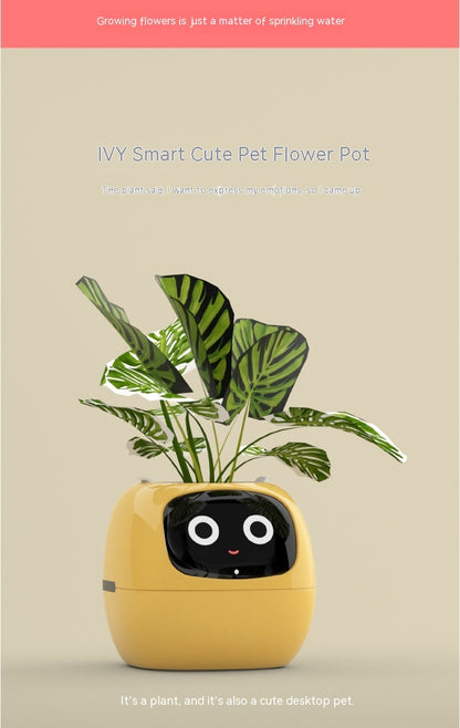 Smart AI Planter with Expressions and Sensors